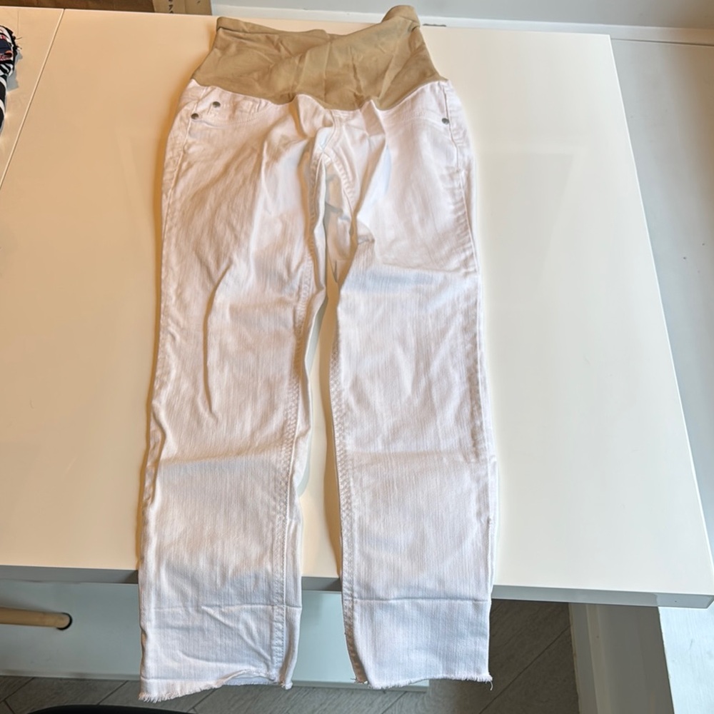 White Maternity Jeans